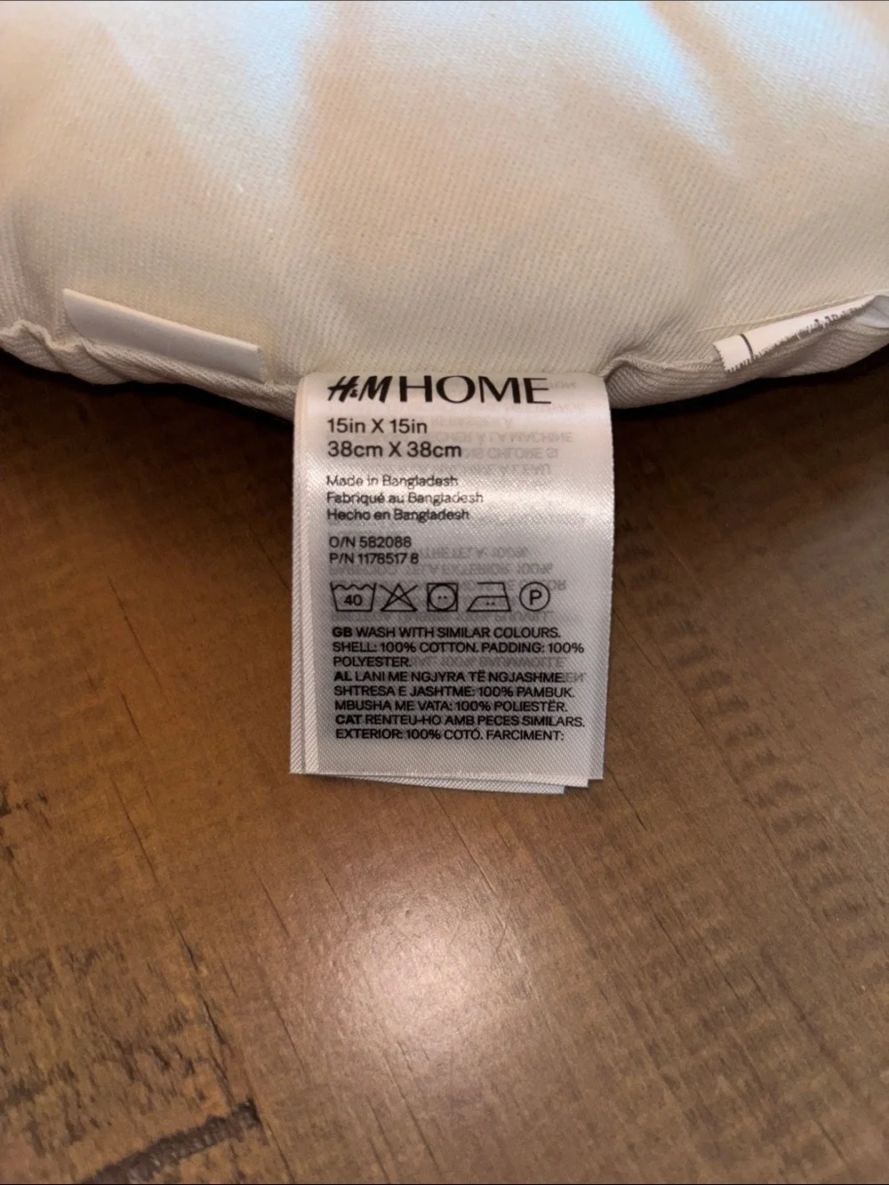 H&M Home soft round